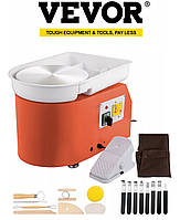 Електричний гончарний круг VEVOR 350W 28см Керамічний колісний верстат 9000003