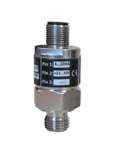 Датчик перетворювач тиску BCT22, 0…250BAR, 4-20mA (2-wire), M14x1.5, M12x1 4 pin