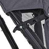 Велосипед триколісний дитячий з батьківською ручкою TURBO TRIKE MT 1005-2 Графітовий, фото 9