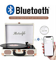 Вініловий програвач у ретро стилі Retroline BT +AUX 9000242