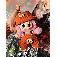 Лабубу в одежде тренд 2025, Монстр Labubu Pop Mart 15 см, Лабубу в разных нарядах