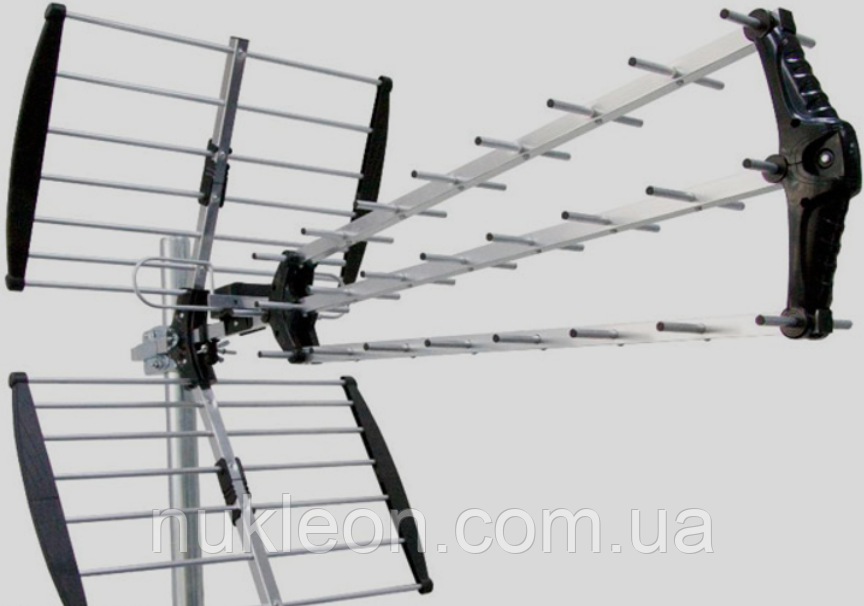 Популярний! Антена Romsat UHF-262 - зовнішня ТВ антена, ДМВ, пасивна - Краща якість тільки на Nukleon.com.ua