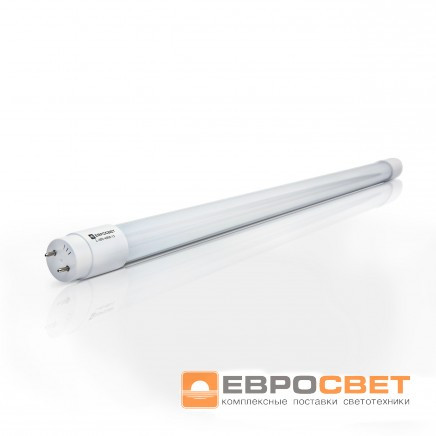 Світлодіодна лампа трубчаста L-600-4000-13 T8 9Вт 4000K G13 165-265В скло