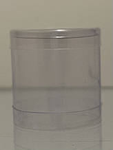 Тубус пластиковий 50х50 мм харчовий Прозорий