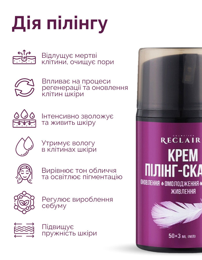 Пілінг-скатка Reclaire