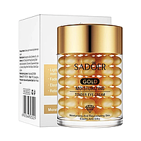 Крем ліфтинг для шкіри навколо очей Gold Moisturizing Tender Eye Cream SADOER з 24К золотом