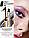 Туш для вій об'ємна Parisa Cosmetics Mascara Glam&Glow чорна, фото 4