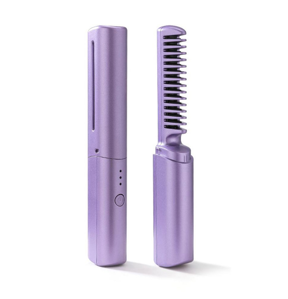 Портативний випрямляч гребінець для волосся USB HAIR HEATER XL-683