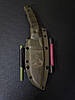 Ніж ручної роботи воїн з гравіюванням, фото 4