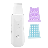 Ультразвуковий скрабер для чищення, ліфтингу та тонізації шкіри обличчя