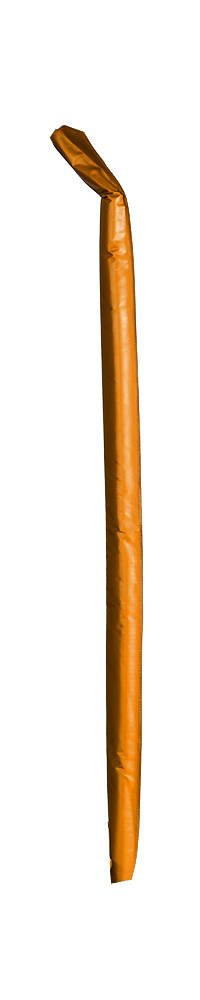 Чохол для стовпчика батута жовтогарячий висота: 165 см