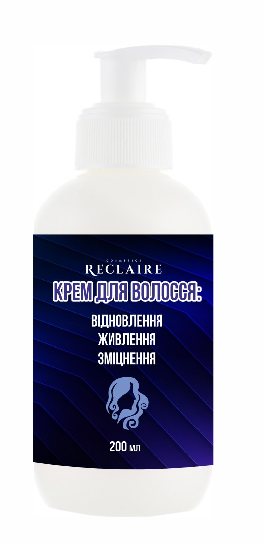 Крем для волосся: Відновлення, Живлення, Зміцнення