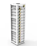 Стійка для високовольтної батареї Deye 3U-HRACK (12 батарей + BMS), фото 6