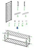Стійка для високовольтної батареї Deye 3U-HRACK (12 батарей + BMS), фото 10