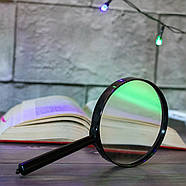 Лупа переглядова діаметром лінзи 75 мм з ручкою FD без футляра в упаковці 10 шт, фото 5