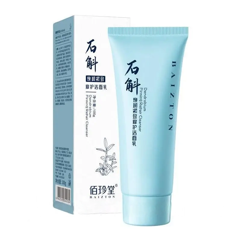 Очищаюча пінка для обличчя Baizton Dendrobium Firming Repair Cleanser, 100g