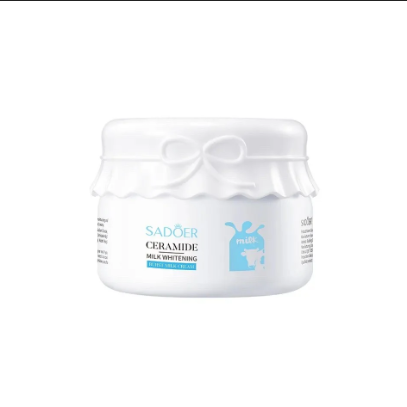 Крем для обличчя з екстрактом молока Sadoer Ceramide Milk Whitening Burst Milk Cream, 120g