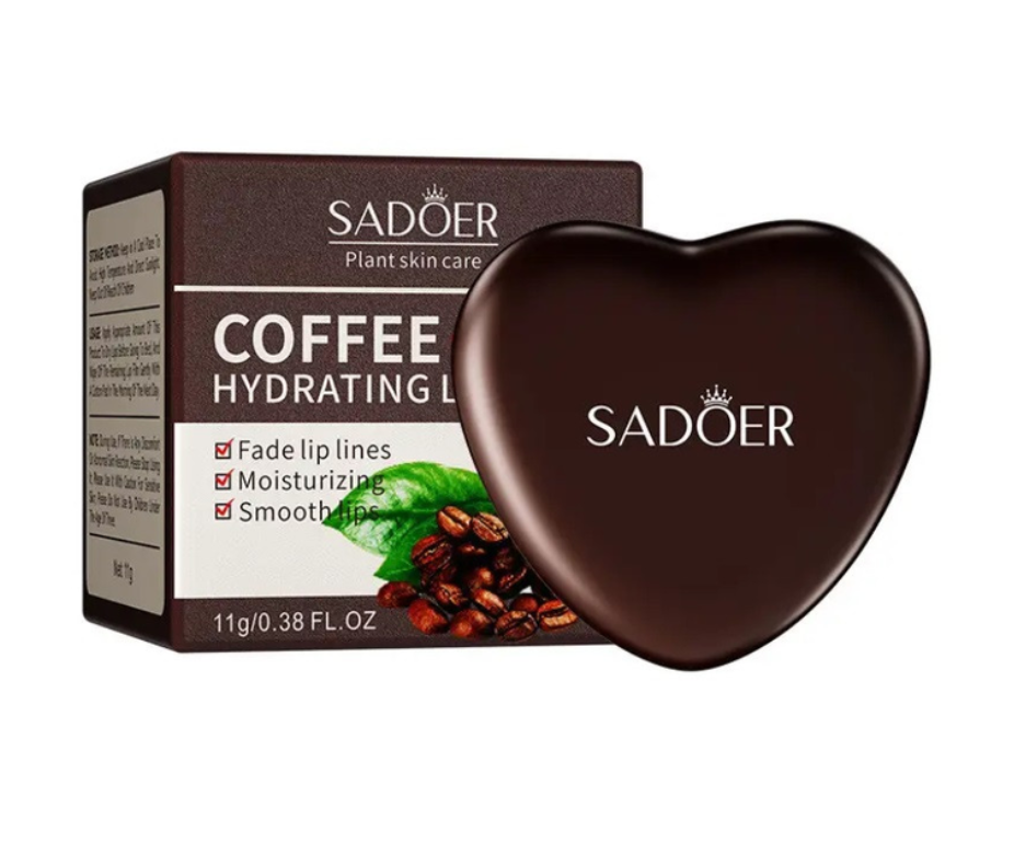 Бальзам для губ з екстрактом кави Sadoer Moisturize Coffee Lip Balm