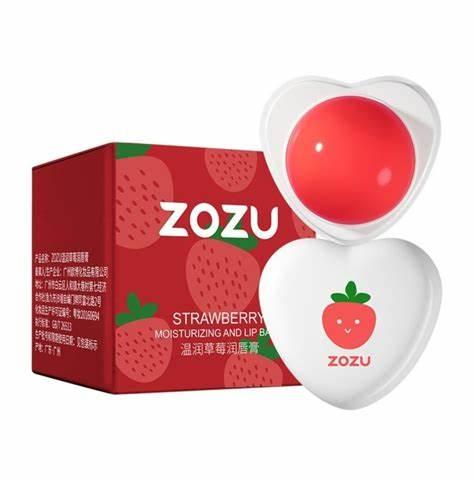 Зволожувальний бальзам для губ «Полуничний щербет» Zozu Strewberry Lip Balm