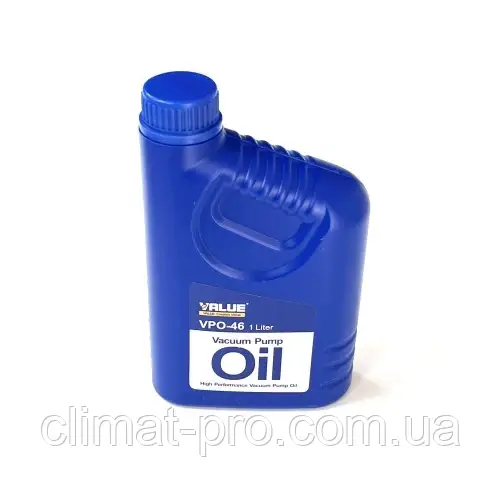 Олія універсальна для вакуумних насосів VALUE VPO-46 (1 л), фото 1