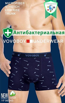 Труси чоловічі боксери бавовна Vovoboy, розміри XL-4XL, асорті, 96045