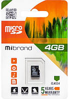 Micro SD 4GB/4 class Mibrand