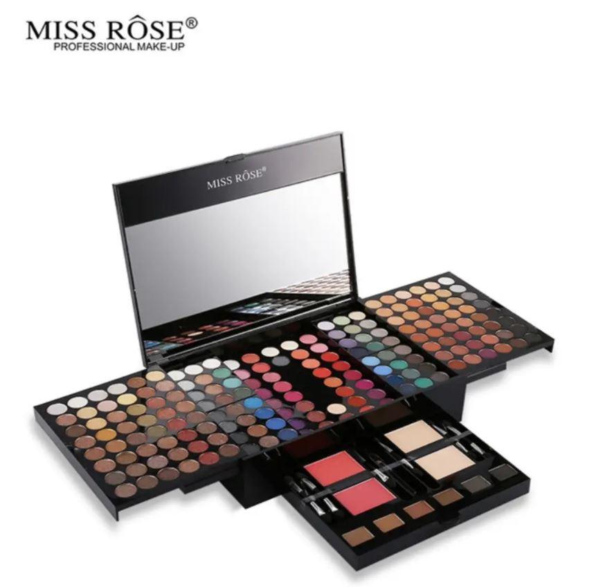 Набір із професійною палітрою для макіяжу Miss Rose 190 (7001-004N)