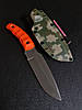 Ніж ручної роботи воїн з гравіюванням, фото 3