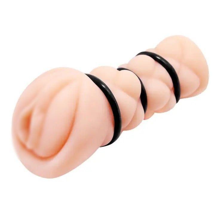 Мастурбатор вагінальний Crazy Bull Michelle Firm Vagina Vibrating Кітті