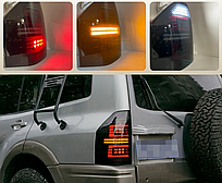 Задня світлодіодна оптика (задні ліхтарі) для Mitsubishi Pajero (Mk3)/(Mk4 коротка база) 1999+