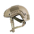 Каска, шолом тактичний, захист FAST NIJ IIIA Балістичний шолом