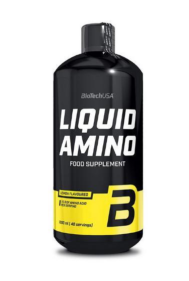 Амінокислоти рідки Biotech Liquid 1000 ml Смак LEMON, фото 1