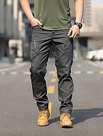 Чоловічі тактичні штани Ranger Сірі посилені кишені