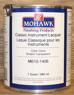 Лак для музичних інструментів Instrument Lacquer, банку 0,946л, фото 1