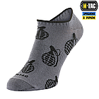 M-TAC ШКАРПЕТКИ ЛІТНІ ЛЕГКІ GRENADES DARK GREY
