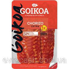 Салямі Goikoa Chorizo Dulxe Extra 70 гр(нарізка) 15 шт ящ