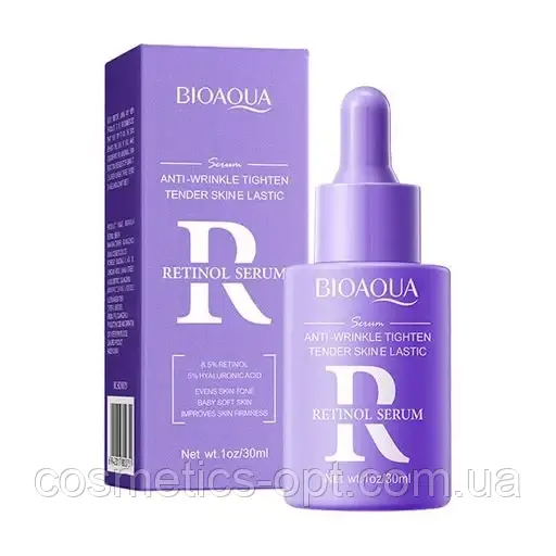 Сироватка для обличчя з ретинолом Bioaqua Retinol, 30 мл, фото 1