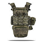 Плитоноска GU gen.2 + 6 підсумків піксель