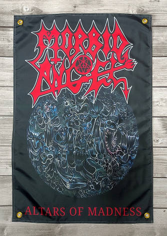 Прапор Morbid Angel - Altars of Madness 60х90 см, фото 1