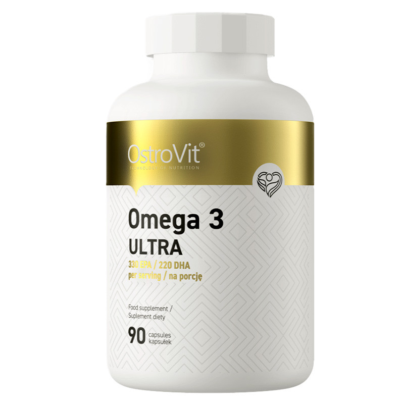 Омега-3 OstroVit Omega 3 Ultra 90 капс Польща