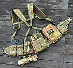 Комплект РПС з карманом під балістичний пакет, плечова система + 8 підсумків
