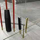 Набір для чищення нарізної зброї Київські шомполи, кал. 7.62 мм, набір для чищення зброї