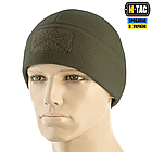 M-TAC ШАПКА WATCH CAP ELITE ФЛІС (320Г/М2) З ЛИПУЧКОЮ DARK OLIVE 40029048