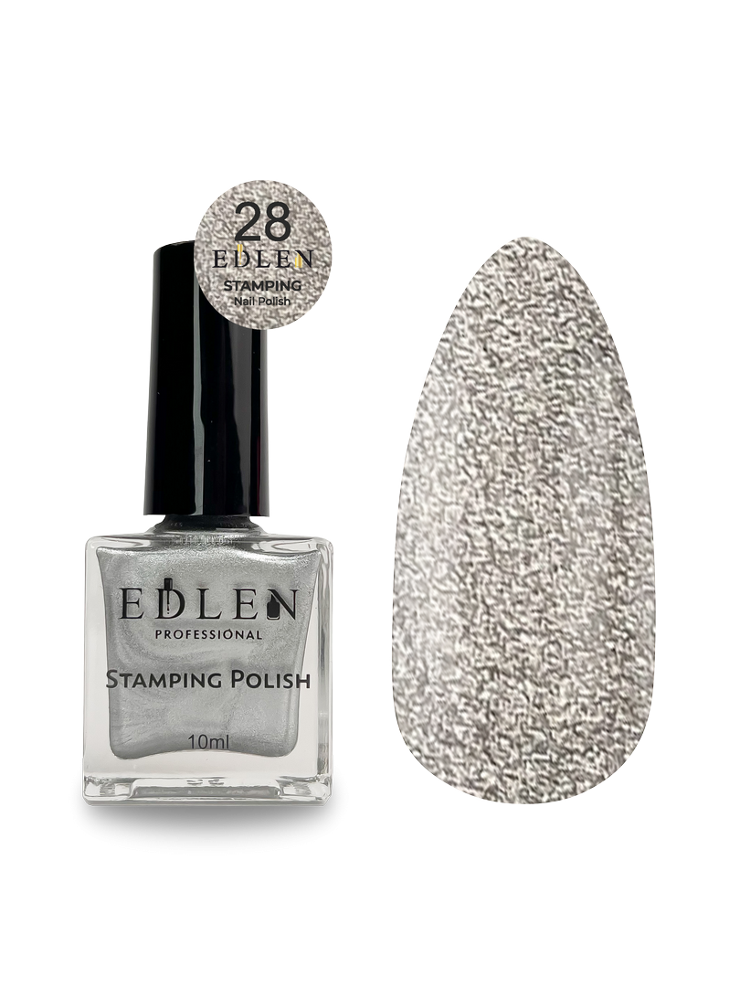 Лак для стемпінгу Edlen Stamping №28, 10 мл, фото 1