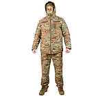 Зимовий тактичний костюм бушлат + штани мультикам