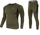 Комплект термобілизни ESDY Tactical Fleece Thermal Suit Хакі