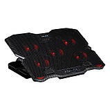 Підставка-кулер для ноутбука XTRIKE Me FN-813 чорний, фото 5