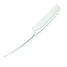 Гребінець Y.S.Park YS 104 Tail Comb з хвостиком, білий (YS-104 White)