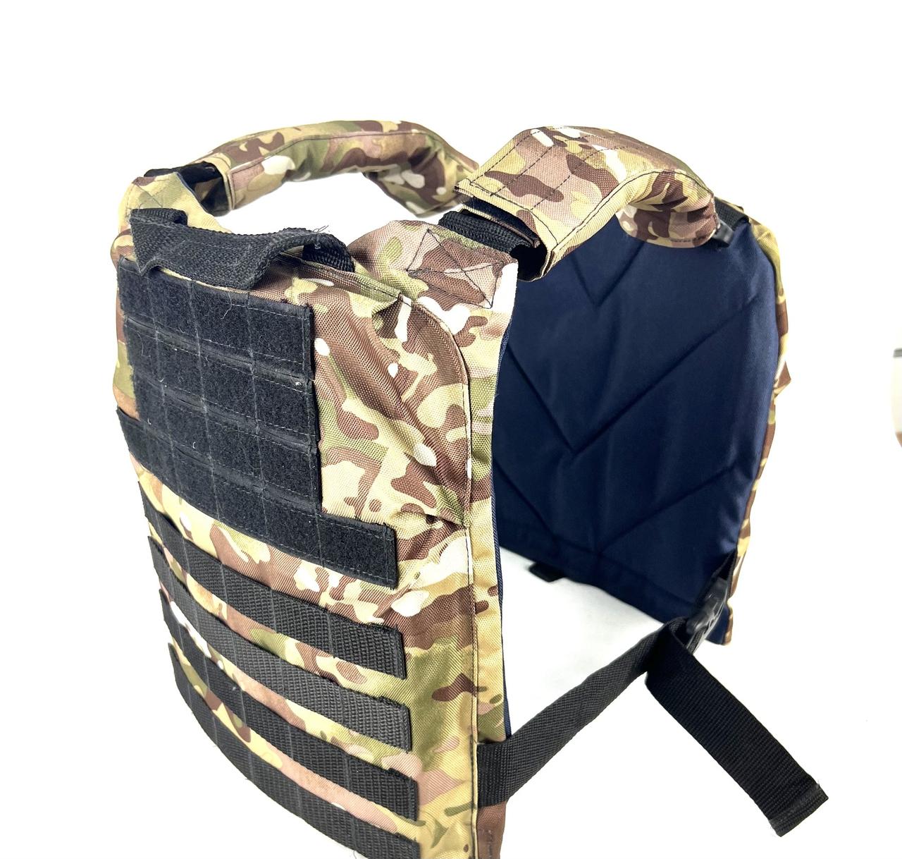 Військова легка плитоноска із системою Моллі (без плит) Мультикам