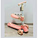 Дитячий самокат Maraton Domitu T008-1 2в1, з сидінням, складаний, триколісний, до 50 кг, для дітей від 2 років, фото 2